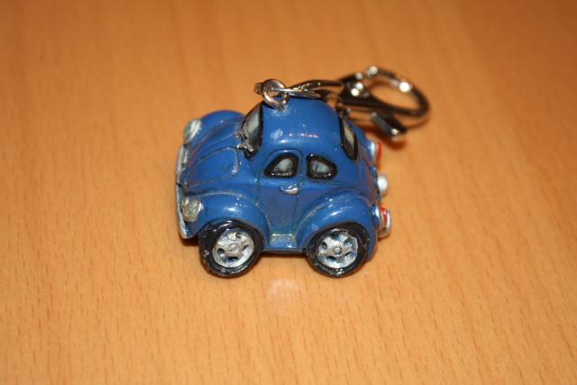VW Käfer Comic Style Schlüsselanhänger seitlich