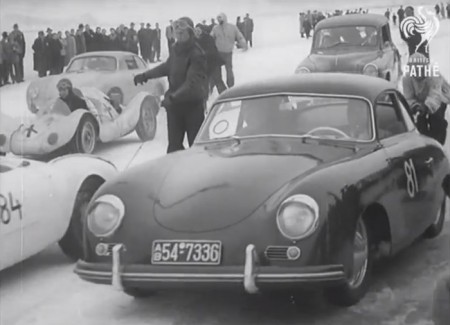 Skijöring Porsche 356