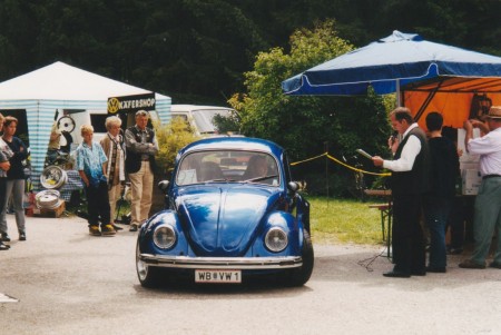 VW 1 Käfer blau