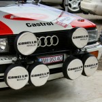 Rebenland Rallye 2013 Audi Quattro Fahrerlager