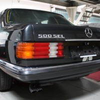 Oldtimertreff Mercedes-Benz 500 SEL gepanzert