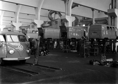 VW Transporter-Fertigung 1950