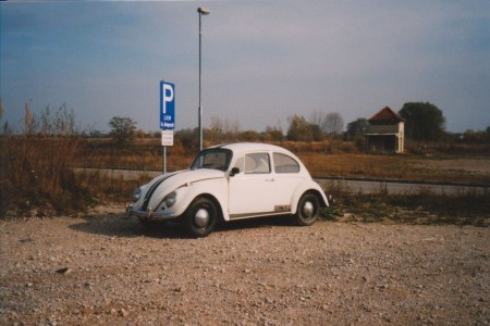 VW Käfer liegende Scheinwerfer