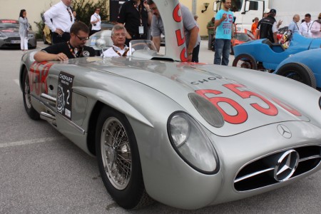 Ennstal Classic Mercedes Benz 300 SLR von Juan Manuel Fangio