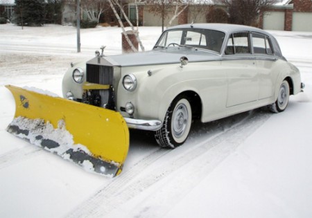 Rolls Royce Schneepflug