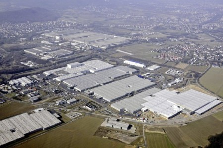 VW Werk Baunatal bei Kassel Original Teile Center