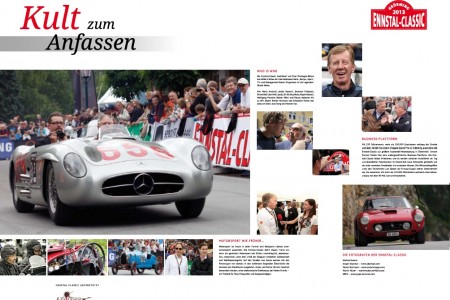 Ennstal Classic Kalender 2013 Mercedes-Benz 300 SLR Peter Pölzlbauer Hans Herrmann