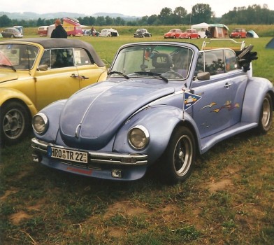 VW Käfertreffen Bradschwitz Dresden Deutschland 1998