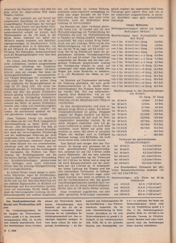 Mercedes-Benz 220 a Test AutoTouring 1955 Buch
