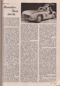 Mercedes-Benz 300 SL Test