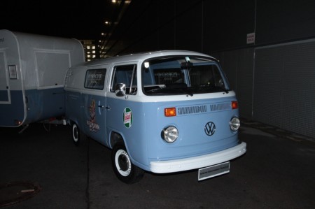 Vienna Autoshow 2013 VW Bus T2 Anhänger VW Currywurst