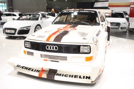 Vienna Autoshow 2013 Audi Sport Quattro S1 Pikes Peak Walter Röhrl