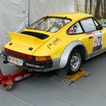 Rebenland Rallye 2013 Service Porsche 911 Fahrerlager