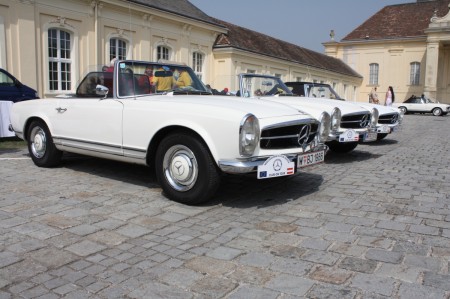 Mercedes-Benz SL Treffen Schlosspark Laxenburg 2013