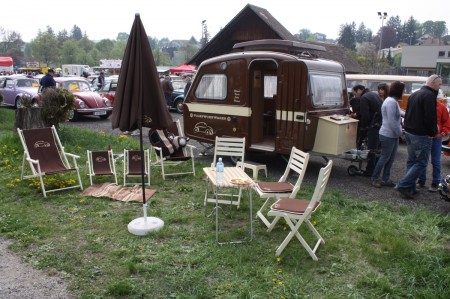 VW Käfertreffen Eggenburg 2013 Wohnwagenanhänger Eriba Puck