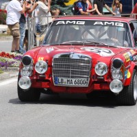 Ennstal-Classic 2013 Mercedes-Benz 300 SEL AMG HF Karl Wendlinger Rote Sau