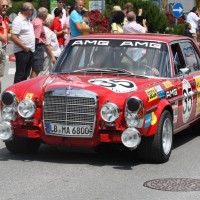 Ennstal-Classic 2013 Chopard Racecar Trophy Mercedes Benz 300 SEL AMG HF Rote Sau Wendlinger