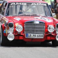 Ennstal-Classic 2013 Finale Chopard Race Car Trophy Mercedes 300 SEL AMG HF