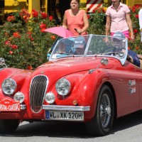 Ennstal-Classic 2013 Finale Jaguar XK 120 OTS
