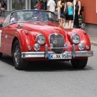 Ennstal-Classic 2013 Finale Jaguar XK 150 S