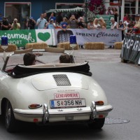 Ennstal-Classic 2013 Finale Porsche 356 Gendamerie Cabriolet