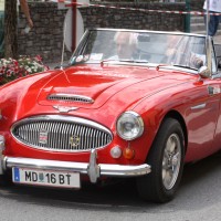 Ennstal-Classic 2013 Finale Rudi Stohl Austin Healey 3000 Mk III