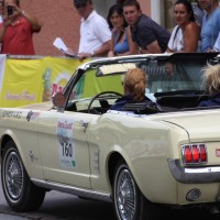 Ennstal-Classic 2013 Finale Ford Mustang Cabriolet Damen