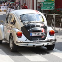 Ennstal-Classic 2013 Finale VW Käfer 1303 S Porsche Salzburg Rallye Käfer Schön