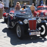 Oldtimerfahrt Kobersdorf Schloss Spiele Kobersdorf Böck 