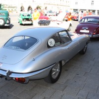 Oldtimerfahrt Kobersdorf Schloss Spiele Kobersdorf Böck Jaguar