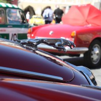Oldtimerfahrt Kobersdorf Schloss Spiele Kobersdorf Böck Jaguar
