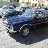 Oldtimerfahrt Kobersdorf Schloss Spiele Böck 2013 Jaguar