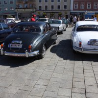 Oldtimerfahrt Kobersdorf Schloss Spiele Böck 2013 Jaguar