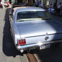 Oldtimerfahrt Kobersdorf Schloss Spiele Kobersdorf Böck Ford Mustang