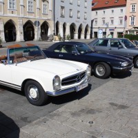 Oldtimerfahrt Kobersdorf Schloss Spiele Böck 2013 