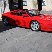 Oldtimerfahrt Kobersdorf Schloss Spiele Wolfgang Böck 2013 Ferrari