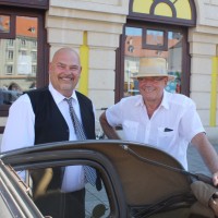 Oldtimerfahrt Kobersdorf 2013 Wolfgang Böck Intendant