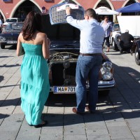 Oldtimerfahrt Schloss Spiele Kobersdorf 2013 Mercedes-Benz 