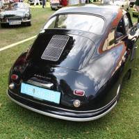 Oldtimertreffen Pinkafeld 2013 Porsche 356 Knickscheibe Heck
