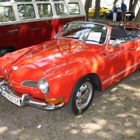 Oldtimertreffen Pinkafeld 2013 VW Karmann Ghia Cabriolet