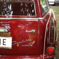 Oldtimertreffen Pinkafeld 2013 Borgward Isabella Kombinationskraftwagen