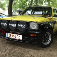 Oldtimertreffen Pinkafeld 2013 Opel Kadett Rallye Auto Trim