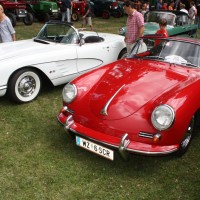 Oldtimertreffen Pinkafeld 2013 Corvette Porsche 356 Cabriolet