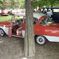 Oldtimertreffen Pinkafeld 2013 Opel Rekord Baum