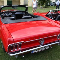 Oldtimertreffen Pinkafeld 2013 Ford Mustang Cabrio