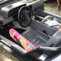 Oldtimertreffen Pinkafeld 2013 De Lorean Innenraum Hover Board