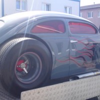 VW Käfer Hot Rod Airbrush