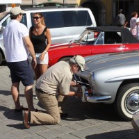 Oldtimerfahrt Schloss Spiele Kobersdorf 2013