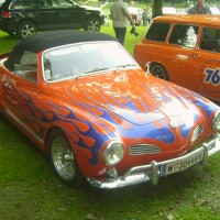 VW Karmann Ghia French Style Look