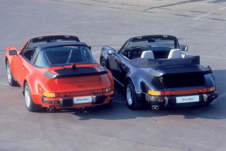 Porsche 911 Targa und Porsche 911 Cabriolet Turbo
